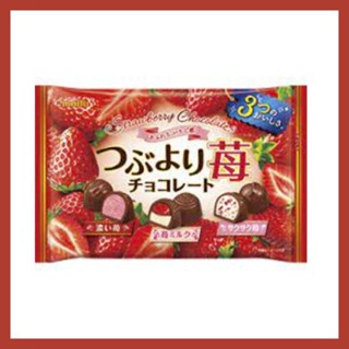 ช็อกโกแลตนมผสมสตรอเบอรี่ Meito Sangyo Tsubuyori Strawberry Chocolate 148g