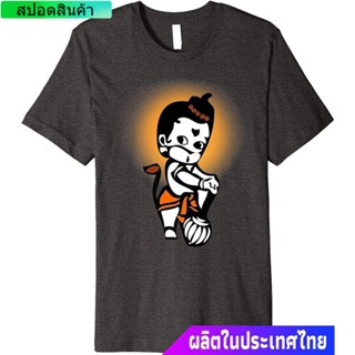 เสื้อยืดผู้ ประเทศไทย หนุมาน พระพุทธเจ้า เทพเจ้าลิง Cute Baby Lord Hanuman TShirt คอกลม แฟชั่น  ผ้าฝ้ายแท้ เสื้อยืด ผ้าฝ