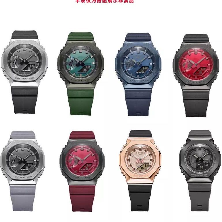 สายนาฬิกาข้อมือ ซิลิโคน สําหรับ GM-2100 GA-5600 2100#039; s สายนาฬิกาข้อมือ กันน้ํา สําหรับเล่นกีฬา