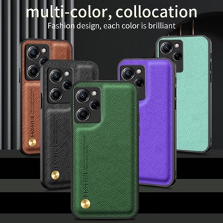 เคสโทรศัพท์มือถือหนัง ฝาพับแม่เหล็ก กันกระแทก สําหรับ Xiaomi Poco X5 Pro 5G