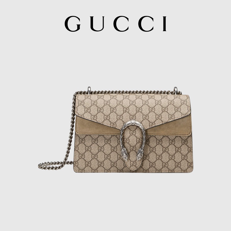 Gucci Dionysus Series กระเป๋าสะพายผู้หญิง GG ขนาดเล็ก