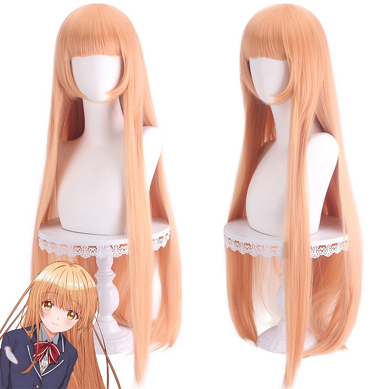Misscoo Shina Mahiru วิกผมคอสเพลย์ The Angel Next Door Spoils Me Rotten Otonari No Tenshi-sama ทนความร้อน