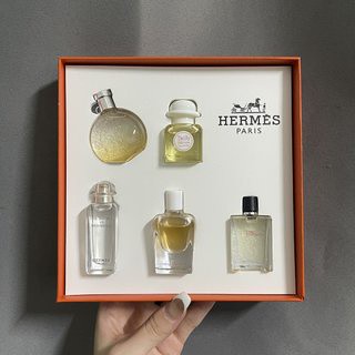 (7.5ml * 5) Hermes Light of the Earth perfume sample set of five pieces Hermes Land Mr. Lis Garden Orange Day Light น้ําหอมตัวอย่าง 7.5 มล. 5 ชิ้น