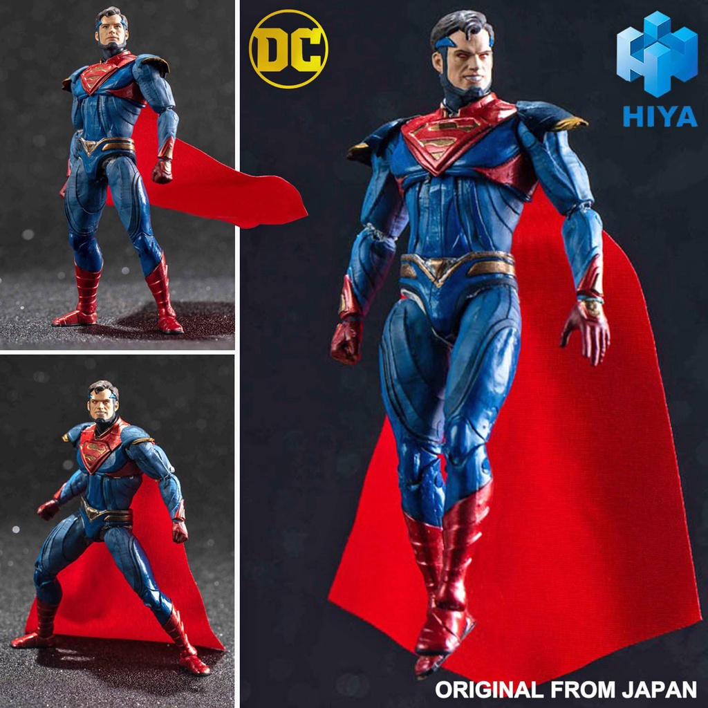 งานแท้ Original Hiya Toys DC Injustice 2 Gods Among Us อินจัสติส Superman บุรุษเหล็ก ซูเปอร์แมน Clar