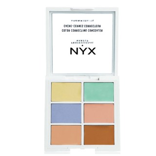 Nyx พาเลทคอนซีลเลอร์ หกสี