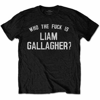 เสื้อยืด พิมพ์ลาย LIAM GALLAGHER Who The Fk is Oasis สําหรับผู้ชาย และผู้หญิง