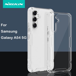 NILLKIN เคสโทรศัพท์มือถือ TPU PC ใส กันกระแทก สําหรับ Samsung Galaxy A54 5G