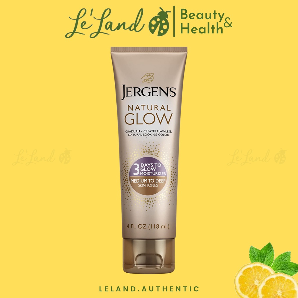 Jergens - Jergens Natural Glow 3-Day Self Tanner Lotion 118มล