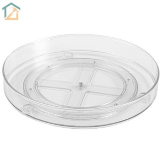 Lazy Susan แป้นหมุนออแกไนเซอร์ แบบใส หมุนได้ สําหรับตู้กับข้าว SHOPCYC4146