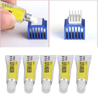 ShiZi 5PCS CPU Thermal Paste 300 ℃จาระบีซิลิโคนทนความร้อนฉนวนความร้อนสำหรับเครื่องพิมพ์ 3D