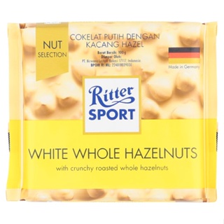 ริทเทอร์สปอร์ตช็อกโกแลตขาวผสมเฮเซลนัต100RITER HAZELNUT SPORT WHITE100 G.