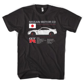 เสื้อยืด พิมพ์ลาย Gtr Niss Skyline Cars Drift Drag Race Import Jdm Style สีดํา สําหรับผู้ชาย R35 876049_02