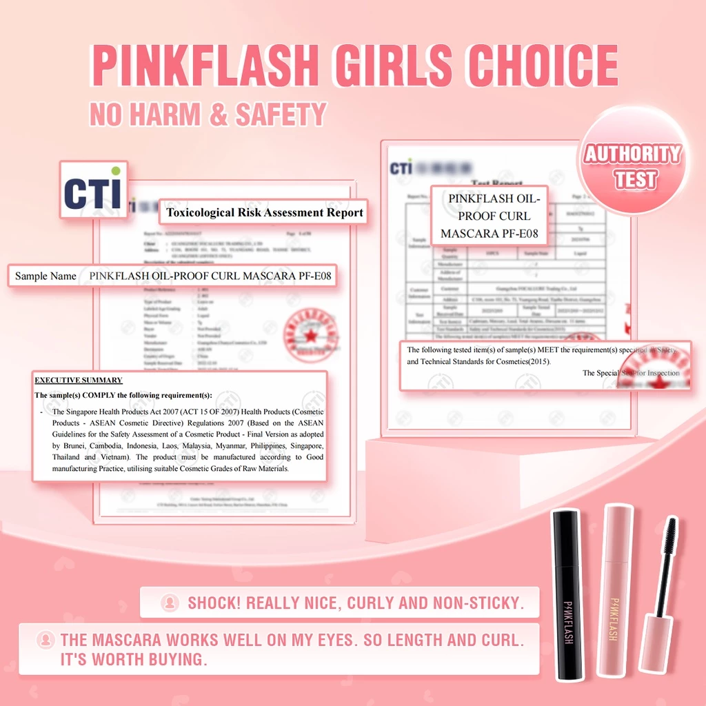 Pinkflash Ohmywink มาสคาร่า กันน้ำ ติดทนนาน thumbnail 9