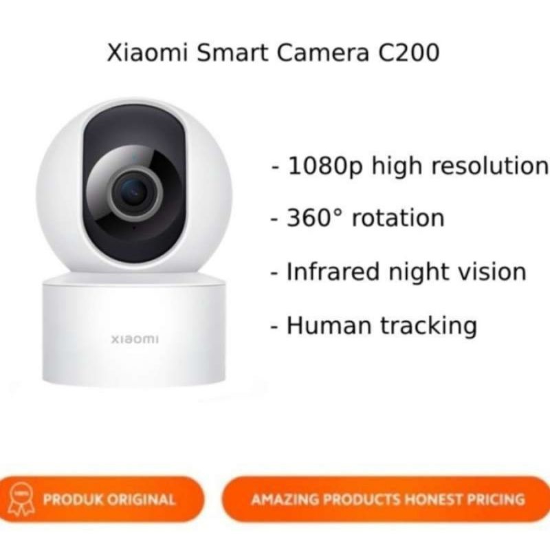 Mi CCTV 360° กล้อง C200 การรับประกันอย่างเป็นทางการ
