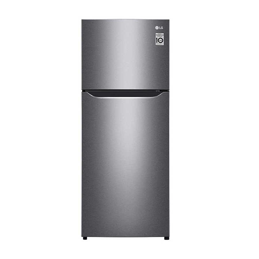 GlobalHouse LG ตู้เย็น 2 ประตู ขนาด 6.6 คิว GN-B202SQBB สีเทา สินค้าของแท้คุณภาพดี