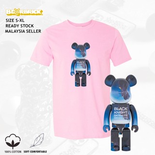 RARLON UNISEX BEARBRICK T-SHIRT SHORT SLEEVE COTTON PRINTED TEE BAJU T SHIRT ROUND NECK WOMEN MEN COUPLE OVERSIZE_01