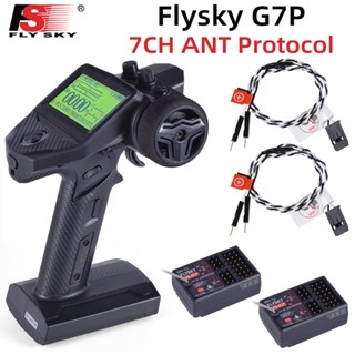 Flysky G7P เครื่องส่งสัญญาณ และตัวรับสัญญาณ R7P FS-R7P 2.4Ghz สําหรับหุ่นยนต์ รถบรรทุก เรือบังคับวิทยุ