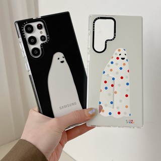 【Wave Point Ghost】Casetify เคสโทรศัพท์มือถือแบบนิ่ม TPU กันกระแทก ลายจุด แฟชั่น คุณภาพสูง สําหรับ Samsung s23ultra s23 s22+ s22ultra s21 21+ s21ultra s20 s20+ s20ultra