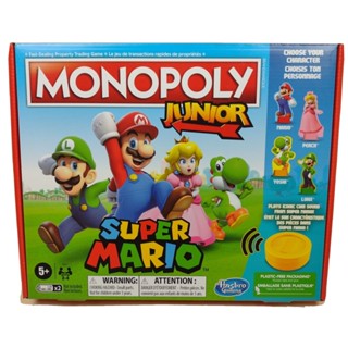 Monopoly Junior Super Mario Edition บอร์ดเกม Hasbro 2022 ใหม่