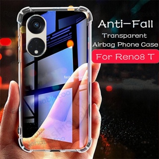 เคสโทรศัพท์มือถือ ซิลิโคน กันกระแทก ป้องกันเลนส์กล้อง สี่มุม สําหรับ Oppo Reno 8 T 8t 9 pro plus 9pro+ 8pro+ 8Z 8Lite Reno9 pro Reno9pro Reno8pro Reno8T 4G 5G