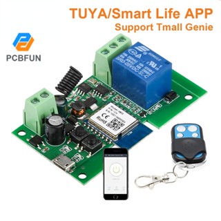 pricekiller Tywr Usb 5v/dc7-32v Tuya App โมดูลสวิทช์ควบคุมระยะไกล 433mhz 1 Channel Wifi