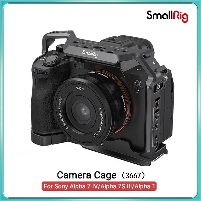 SmallRig Full Dslr Sony A7 IV a7m4 กล้อง Rig สําหรับ Sony Alpha 7 IV/A7S III/A1/A7R IV พร้อม Multi-M