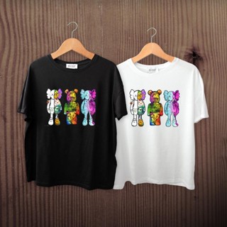 Bearbrick T-shirt, black and white shirt, cool cotton fabric, high quality print, unisex BST01_05