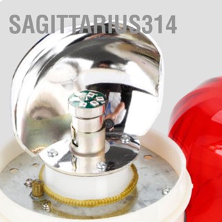 Sagittarius314 ไฟเตือน LED หมุนได้ 90 DB เสียงกันน้ำกันฝุ่นไฟเตือนความปลอดภัยพร้อมหลอดไฟ