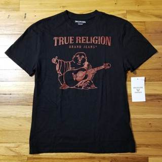 Slim Fit Classic Clearance Sale Lovers Day True Religion Short Sleeve Crew Neck Buddha Guitar T-Shirt Mens T Shirt_01