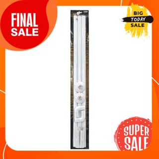 ราวม่านเข้ามุม WSP รุ่น LT-1 ขนาด 80 x 80 x 80 ซม. สีขาวCorner Curtain Rod WSP Model LT-1 Size 80 x 80 x 80 cm. White