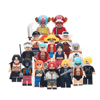 ของเล่นตัวต่อเลโก้วันพีช โจรสลัด อนิเมะ One Piece Monkey ฟิกเกอร์ Luffy Roronoa Zoro Nami Usopp ขนาดเล็ก ของเล่นสําหรับเด็ก