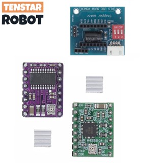 สเต็ปมอเตอร์ไดรเวอร์ A4988 DRV8825 พร้อมฮีทซิงค์ สําหรับเครื่องพิมพ์ 3D SKR V1.3 1.4 GTR V1.0 RAMPS 1.4 1.6 MKS GEN V1.4