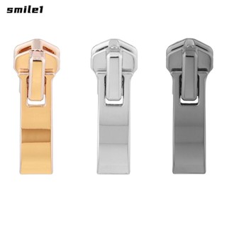 Smile สไลด์โลหะ หัวซิป อุปกรณ์เสริม สําหรับกระเป๋าเดินทาง DIY