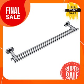 Double Towel Bar HAFELE No. 499.98.233 Size 60 cm. Chrome