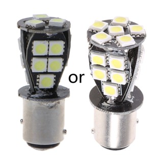 Edb* หลอดไฟสัญญาณอ่านหนังสือ 1157 BAY15D 21 LED 5050 SMD P21 5W สําหรับติดป้ายทะเบียนรถยนต์