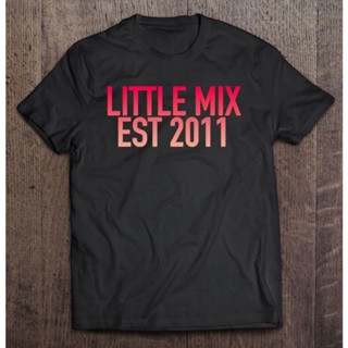 Little Mix Est 2011 11 Years Old Gradient Tracklist Front Back Print Pullover T-Shirts Vintage Anime Top Tee Shirt _03