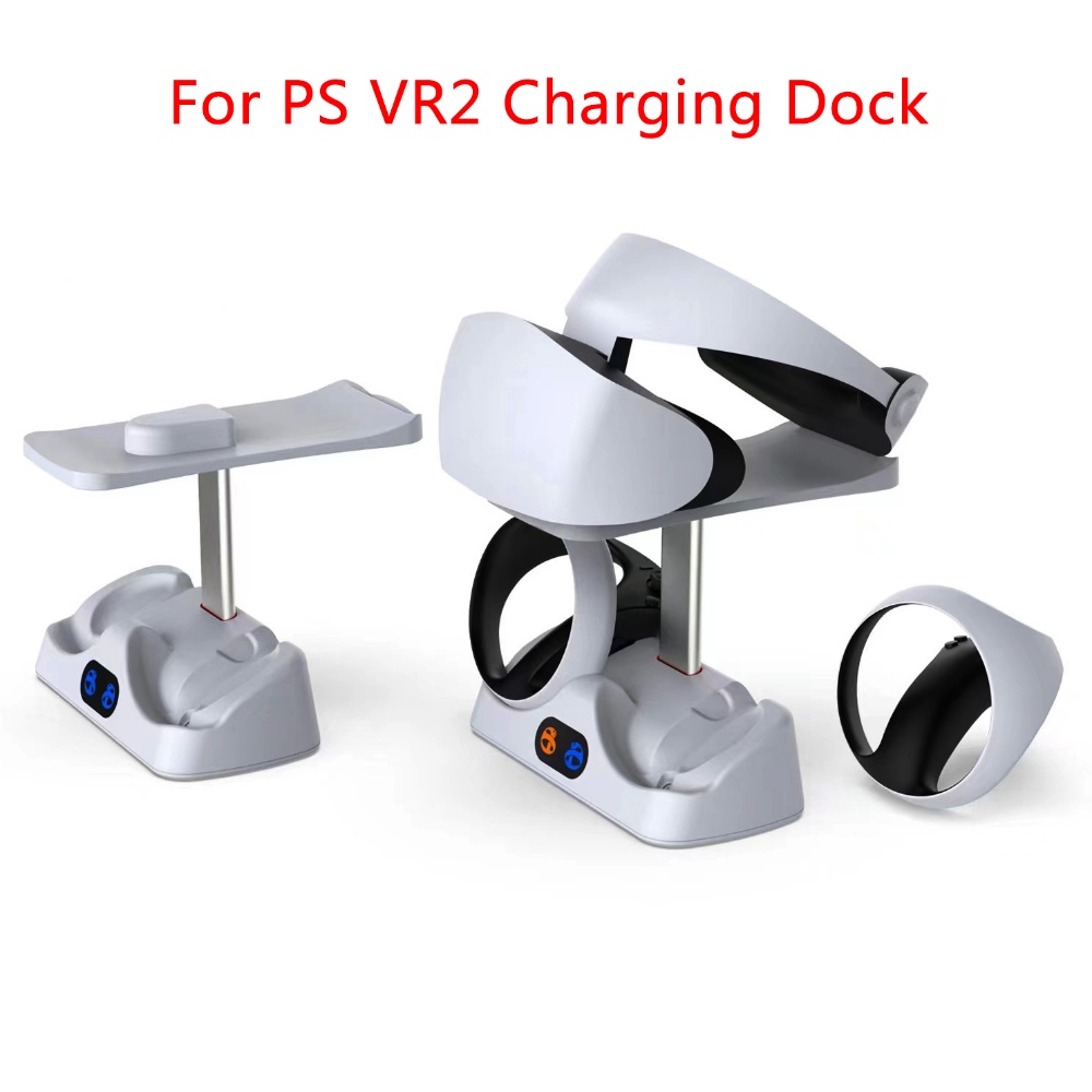 แท่นชาร์จ สําหรับ PS VR2 Dual Controller for PS5 VR2 Headset Storage Bracket Handle Charge Stand for PlayStation VR2