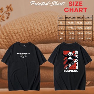 Panda Oversized Tshirt Graphic Streetstyle Unisex Clothing Cotton for Men and Women_07