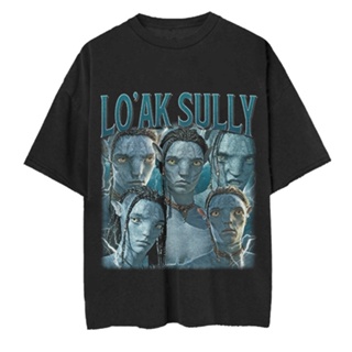 oversize T-shirt เสื้อยืดพรีเมี่ยม พิมพ์ลาย Avatar Loak Sully Bootleg S-5XL