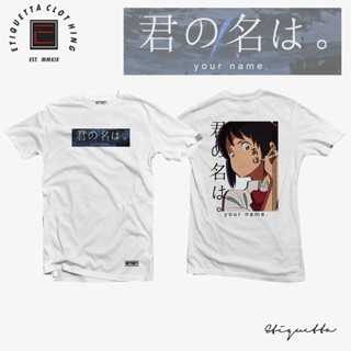 เสื้อยืดพิมพ์ลาย Anime Shirt - ETQT - Your Name - Mitsuha Shirt_12