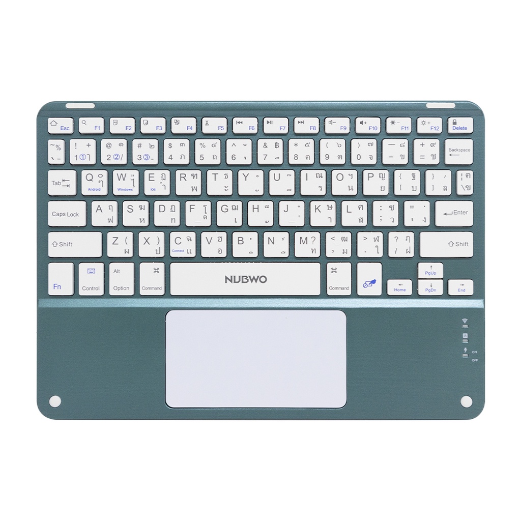 BLUETOOTH KEYBOARD NUBWO NKB106 (GREEN)