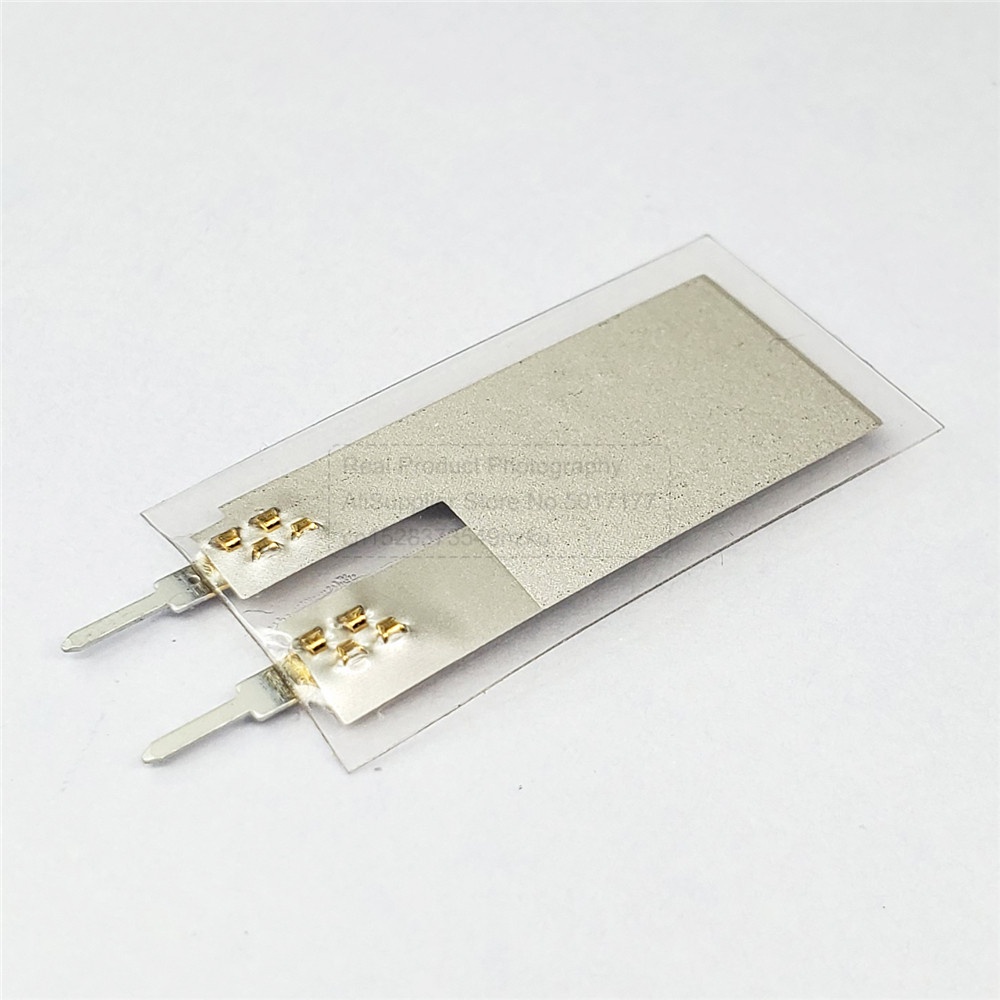 LDTO-028K PVDF Piezoelectric Film Sensor การสั่นสะเทือน AC ข้อต่อ Passive 25x13x1MM