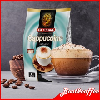 AIK CHEONG Cafe Art 3in1 300g (25g x 12 sachets) - Cappuccino with Choco Granule