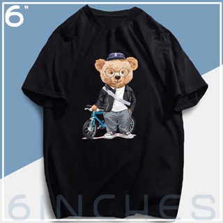 TEDDY BEAR HAPPIER TSHIRT COTTON UNISEX ASIA SIZE HD HIGH QUALITY_02