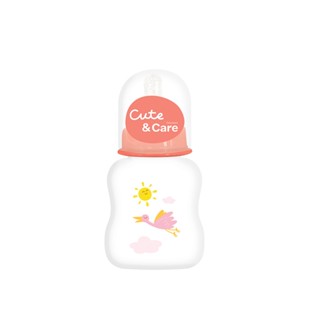 คิวท์แอนด์แคร์ขวดนมทรงบู๊ทพีพี P 2ออนซ์CUTE AND CARE BABY PEANUTBOTTLE PP P 2OZ