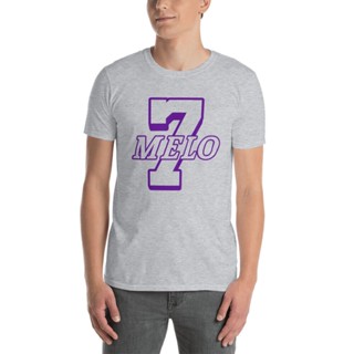 T-Shirtเสื้อยืด ลาย Cameron Anthony Melo 7 Los Angeles Lakers Jersey สําหรับผู้ชาย และผู้หญิง S-5XL