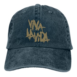 หมวกเบสบอล ผ้าฝ้ายแท้ ลาย Viva Lavida Alternative Rock Band สไตล์เกาหลี เหมาะกับของขวัญฮาโลวีน