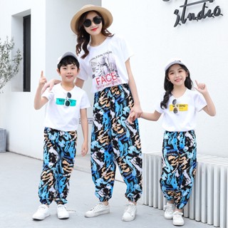 พร้อมสต็อก90-150ซม เด็กผ้าฝ้ายผ้าไหมยุงกางเกงฤดูร้อนแสงระบาย…