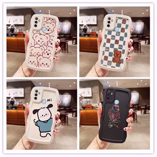 เคส oppo a53 เคสนิ่ม ลายการ์ตูนคลื่น สําหรับ oppo a53 2020 case bbt