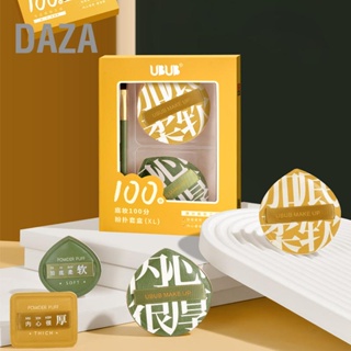  DAZA ชุดพัฟแป้งพัฟแต่งหน้าเปียกแห้งนุ่มสำหรับเครื่องมือแต่งหน้ารองพื้นเครื่องสำอางสำหรับผู้หญิง